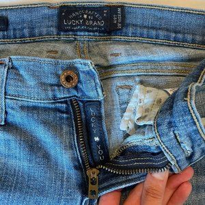 Lucky Brand Charlie skinny jeans sz 27
